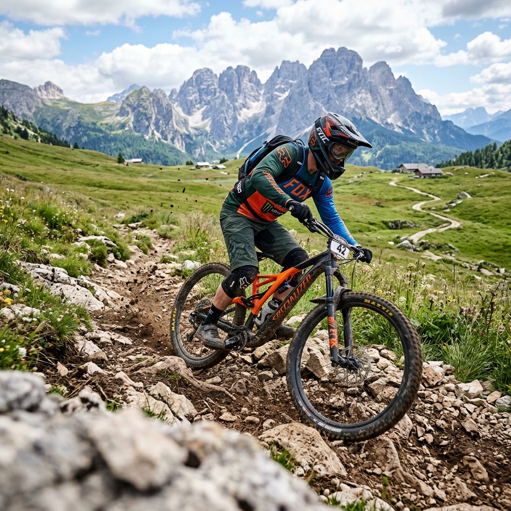 Slenza DH Casera Slenza Alta trail photo