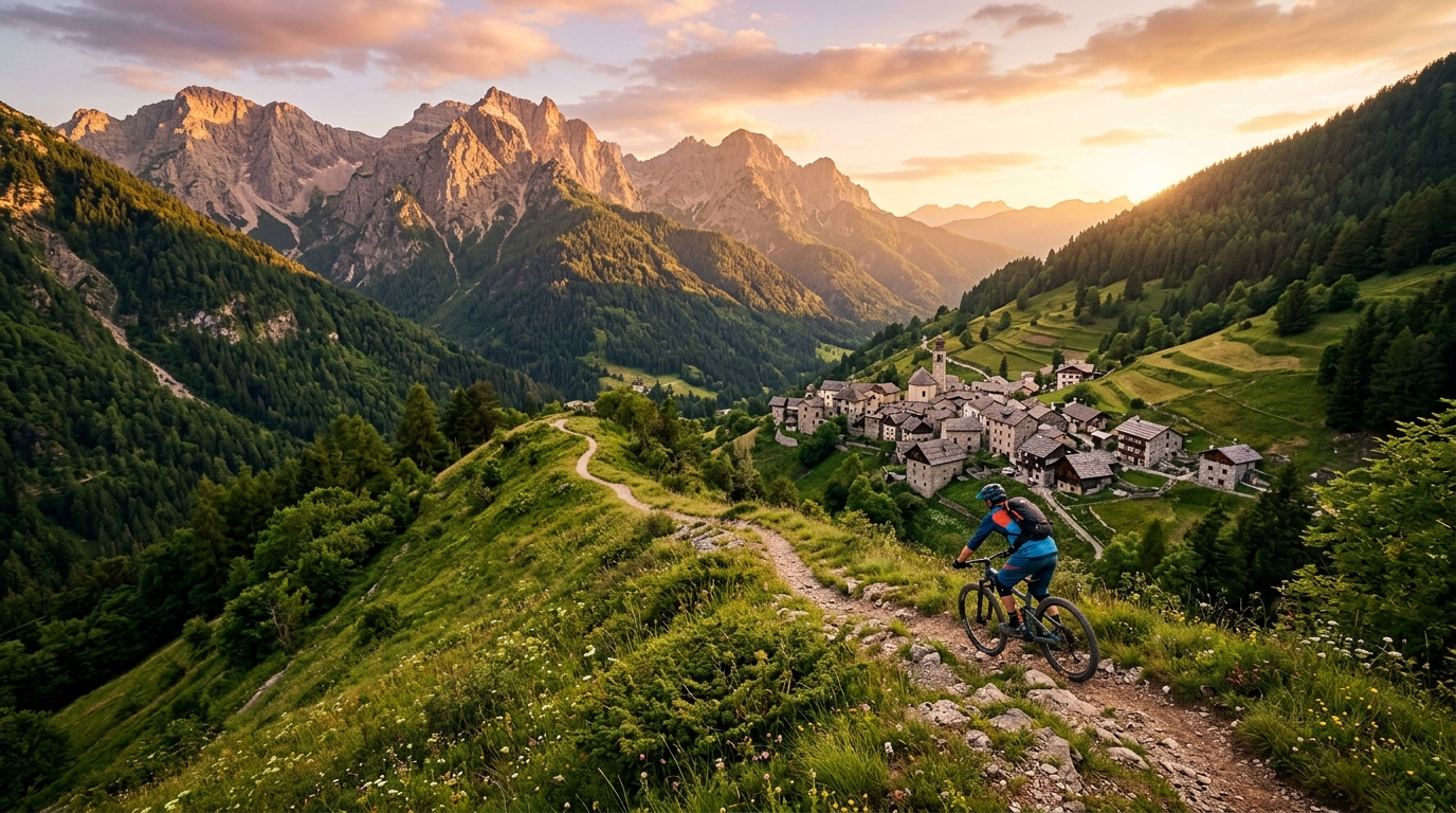 Dordolla Alpine Trail Landscape